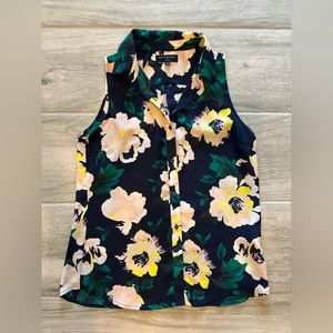 Floral blouse from Banana Republic